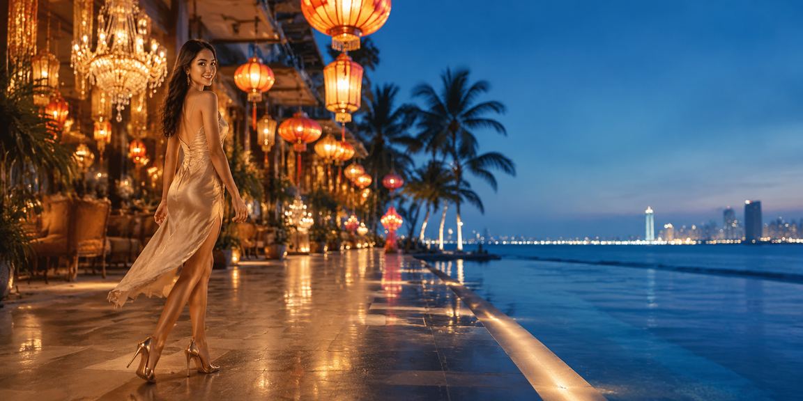 Đêm thị trường TP.HCM với màn hình cá cược và ánh đèn đặc trưng