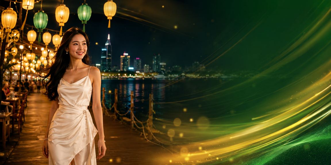 Không khí chợ đêm Sài Gòn với bàn roulette và ánh đèn neon rực rỡ